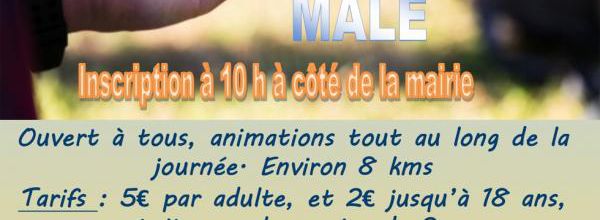 Rallye pédestre le 22 juillet à Mâle