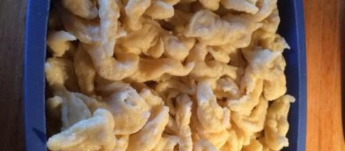 Défi N°73 (Val) : Spaetzle, pâtes alsaciennes