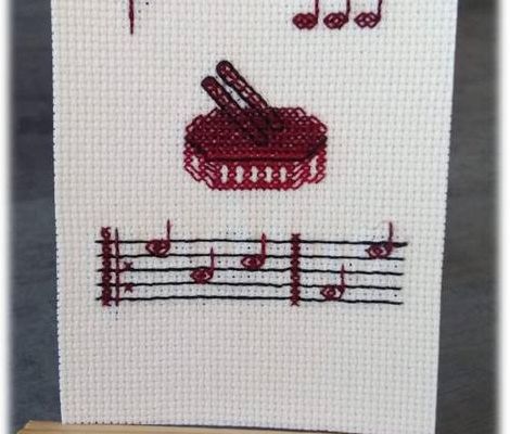 ATC monochrome 2025 *6/12 avec ma Cricri