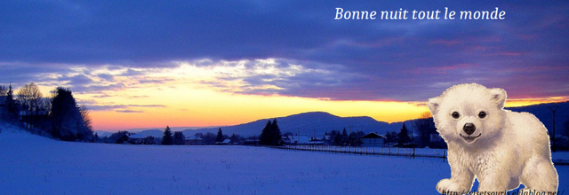 Bonne soirée