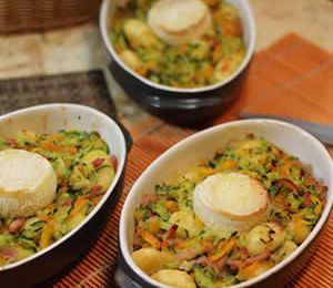 Gratin de Gnocchis aux Légumes et Chèvre
