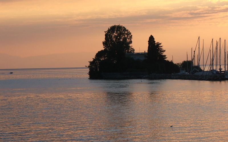 La Suisse un soir d'été