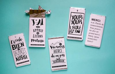 *Coup de coeur: cadeau chocolaté pour maîtres et maîtresses