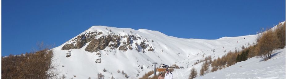 Ski au soleil de la Via Lattea