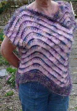 Mon pull "Vagues"..