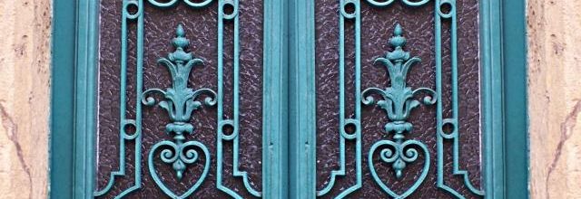 Une porte verte dans ma rue...