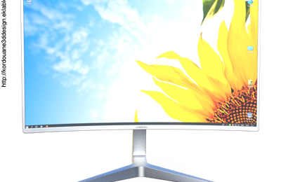 Tube d'écran télévision ou moniteur (png, render)