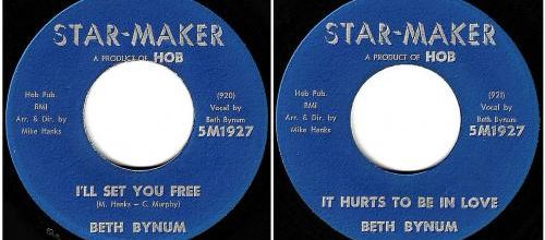 BETH BYNUM - STAR-MAKER Records 5M1927 - 1962