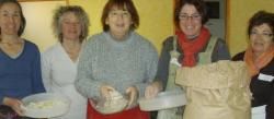 7 décembre, atelier de confection de pâtes