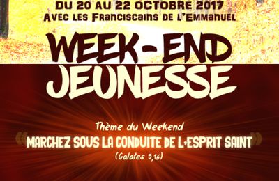 Week-end jeunesse (20-22 octobre)