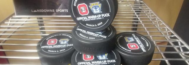 Erie Otters versus Ottawa 67's at TD Place on March 3rd 2024