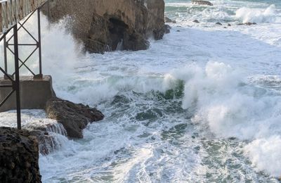 Les vagues à Biarritz