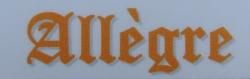 Allègre en Haute-Loire - l'église