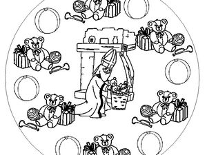 Mandalas: saint Nicolas