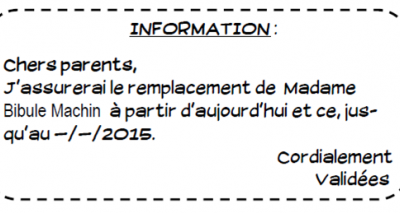 Mot parents remplacement long