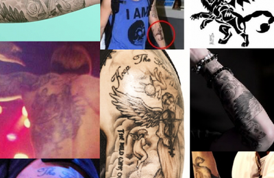 [Compilation] Les tatoos de nos idoles !
