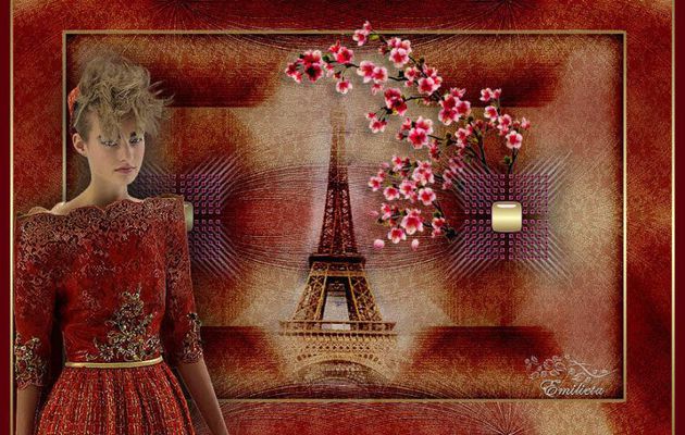 WOMAN IN RED