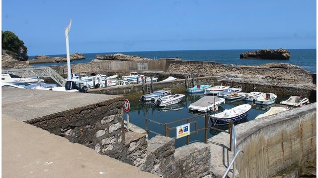 Le port de Biarritz