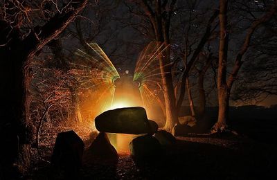 Peinture de lumière..