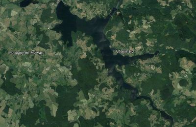 Le tour du lac de Pannecière