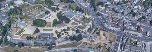 Caen : le château (et ses fouilles archéologiques)