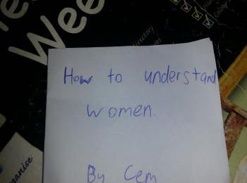 A 12 ANS, IL APPREND AUX HOMMES COMMENT COMPRENDRE LES FEMMES