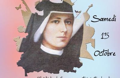 Reliques de St Faustine à Serres et Veynes - 15 octobre 2011 - affiche