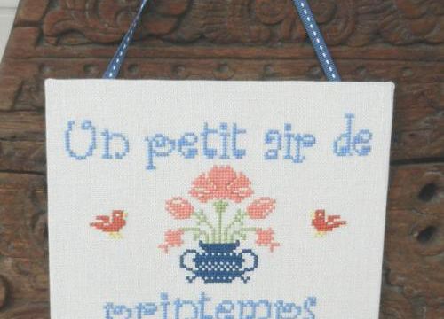 Vous avez brodé