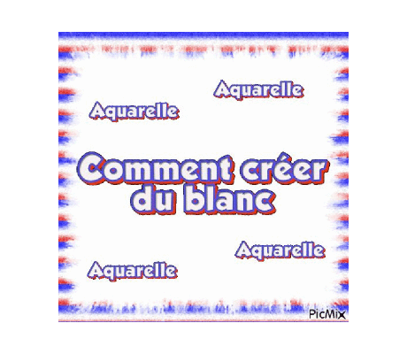 Dessin et peinture - vidéo 4509: Comment créer du blanc (techniques particulières et astuces diverses) 2/2 - Aquarelle.