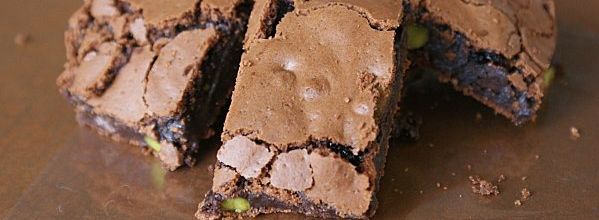 Brownie choco-pistaches