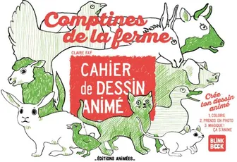 Blinkbook, cahier de dessin animé