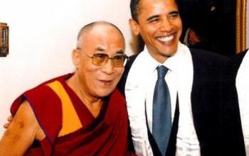 LE DALAI LAMA ET OBAMA - LA RENCONTRE ENTRE 2 PRIX NOBEL DU MENSONGE