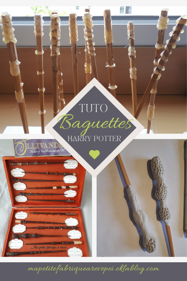 Tuto baguette magique pour un anniversaire sur le thème du sorcier Harry Potter