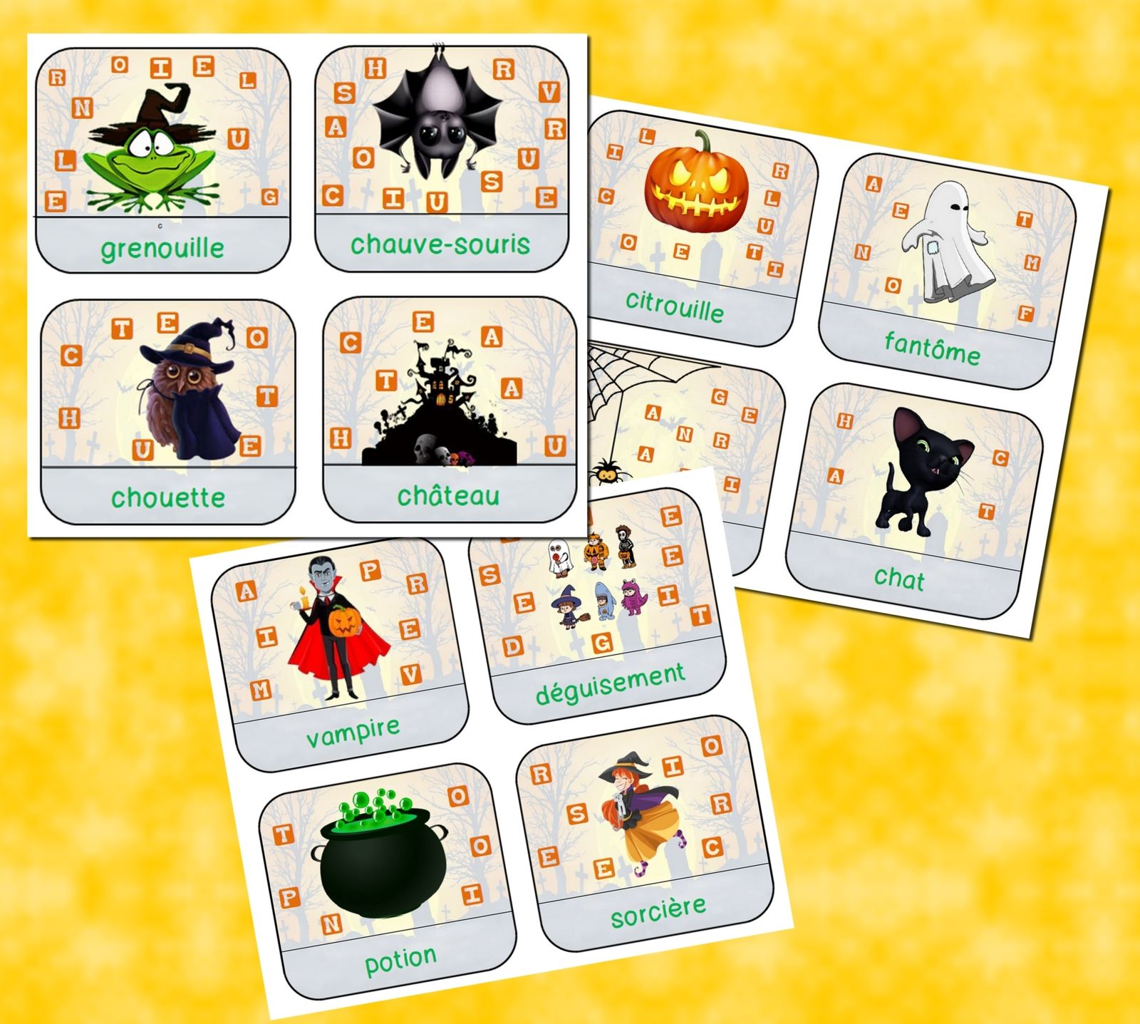 Vocabulaire Halloween