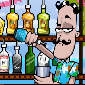 j'aimerais pas être le barman...
