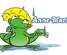 745 - la grenouille - pluie - signature, gif animé, blinkie
