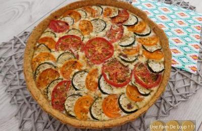 Quiches aux légumes d'été