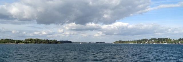 Semaine du Golfe :  sur le Biche en soirée