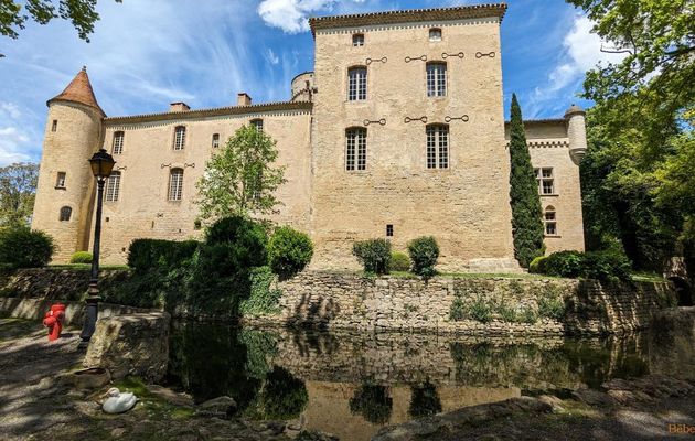le château de Belflou en reflets