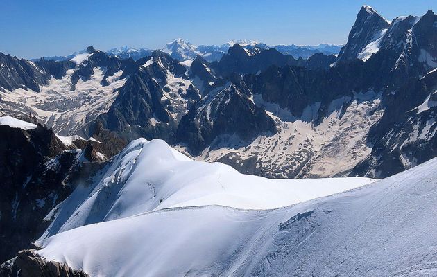 dans les Alpes en été 2021