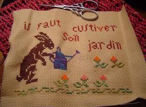 Il faut cultiver son jardin