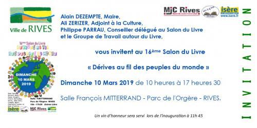 16e Salon du Livre à Rives