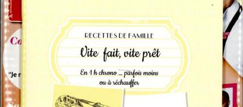 N° 1 Les petits carnets d'autrefois recettes de famille - Lancement