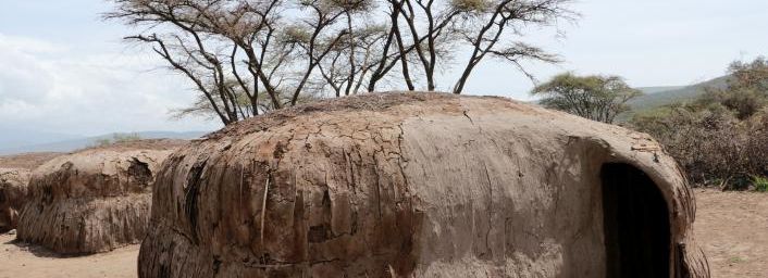 Habitat du peuple Maasaï, Ngorongoro, Tanzanie