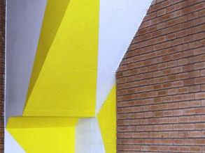  Roland orépük / yellows paintings / factory project / Outside Wall Work