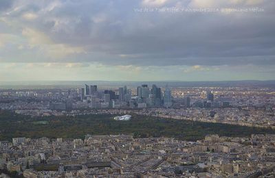 Vues de Paris du 2ème étage de la Tour Eiffel (Article du mardi 18 novembre 2014)