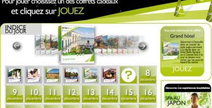 Calendrier de l'avent Smartbox