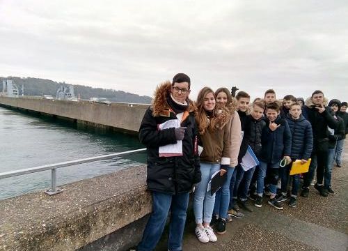 Visite du barrage de la Rance