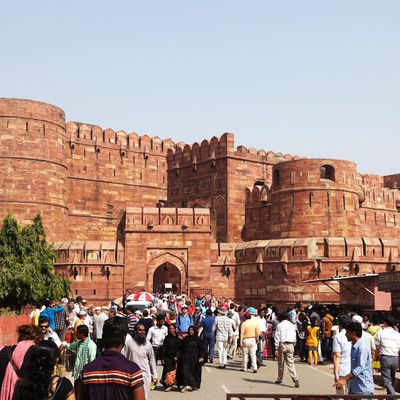 Rajasthan ~ Agra Le Fort Rouge