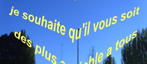 REFLEXION DE LA SEMAINE   28/04/2013